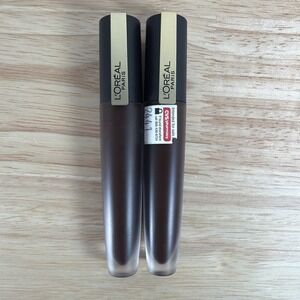 2X L'Oreal Paris Rouge Signature Lightweight Matte Lip Stain, 0.23 oz.